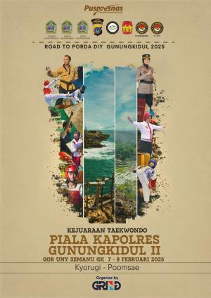 Kejuaraan KAPOLRES GUNUNG KIDUL TAEKWONDO CHAMPIONSHIP II TH.2025 Pengkab TI GK - GRIND ti-hornettcwonosobo.com